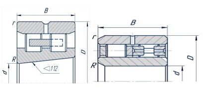 Double-row Cylindrical Roller Bearings